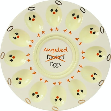 Precious Moments Angeled Eggs Platter , 1 Each