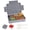 Grey, variant on YUSS Bento Boxes，Lunch Boxes with 7 Compartments，Lunch Container for Adults with Utensils & Sauce Container，BPA-Free，Pink