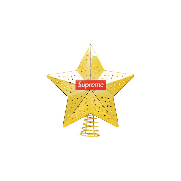 SUPREME UNISEX Christmas Tree Topper "FW 21" SU11394 SU11394 from Stadium Goods
