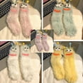 thumbnail image 6 of KRONDO Fuzzy Slipper Socks - 3 Pairs Plush Warm Winter Socks for Women, Soft & Thick for Home, Perfect Holiday Gift Set, 6 of 8