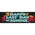 thumbnail image 4 of Colorful Design Happy Last Day School Banner Decorative Easy Setup for School Celebration Graduation Party Indoor Decoration, 4 of 7