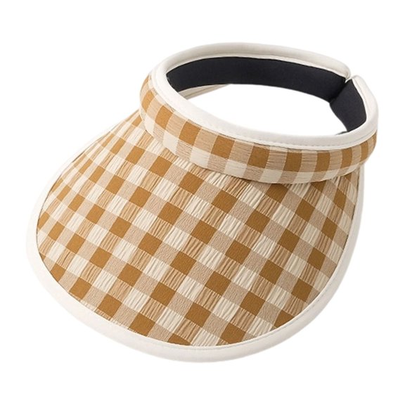 SUYIDA Breathable Wide Brim Sun Visor Hat for Outdoor Travel and Summer Beach Sports with Adjustable Fit