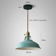 thumbnail image 5 of Pendant Lights Retro Industrial Colorful Restaurant Kitchen Home Ceiling Lamps Vintage Hanging Lights Lampshade Decorative Lamps, 5 of 10