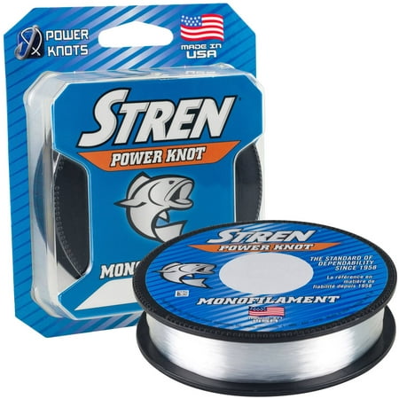 Stren Power Knot Monofilament Fishing Line (Best Fishing Knot For Mono)