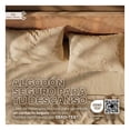 thumbnail image 3 of Juego De Sábanas Queen Size Algodón 200 Hilos Real Textil Frescas y Transpirables Oeko-tex, Beige, 3 of 7