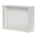thumbnail image 3 of Two Slat Rectangular Wood Crate 14in, 3 of 4