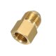 thumbnail image 1 of Conector de manguera de lavadora a presión Uxcell M18 macho a espiga hembra M14 4800PSI adaptador de manguera de lavadora a presión acoplador de extensión ajuste de conexión rápida, 1 of 7