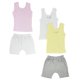thumbnail image 1 of Las niñas de camisetas sin mangas y pantalones Cortos - de Gran tamaño Bambini CS_0332L, 1 of 1