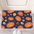 thumbnail image 2 of Happy Halloween Door Mat,Non-Slip Doormat Low-Profile Door Mat 17x30 Inch Spider Bat Floor Mats for Room Winter Laundry, 2 of 6