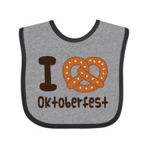 Inktastic I Love Oktoberfest Boys or Girls Baby Bib