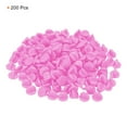 thumbnail image 3 of Uxcell Rubber Pin Backs Lapel Pin Backing Brooch Holder Decorative Accessories Pink 200 Pack, 3 of 6