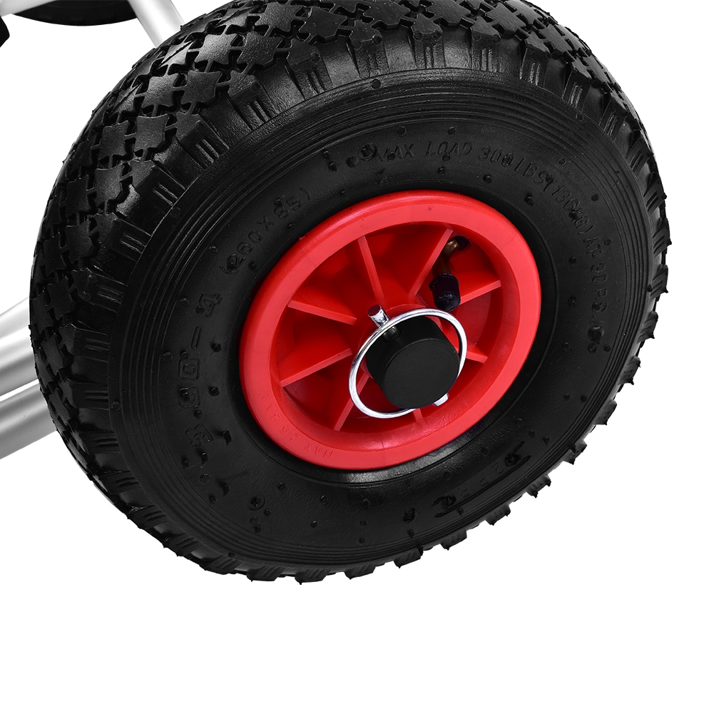 Greensen Kayak Transport, Kayak Accessory,Aluminium Alloy Kayak Canoe Wheel Dolly Boat Carrier Trolley Cart Transport
