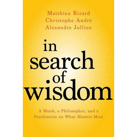 In Search of Wisdom : A Monk, a Philosopher, and a Psychiatrist on What Matters Most (Paperback)
