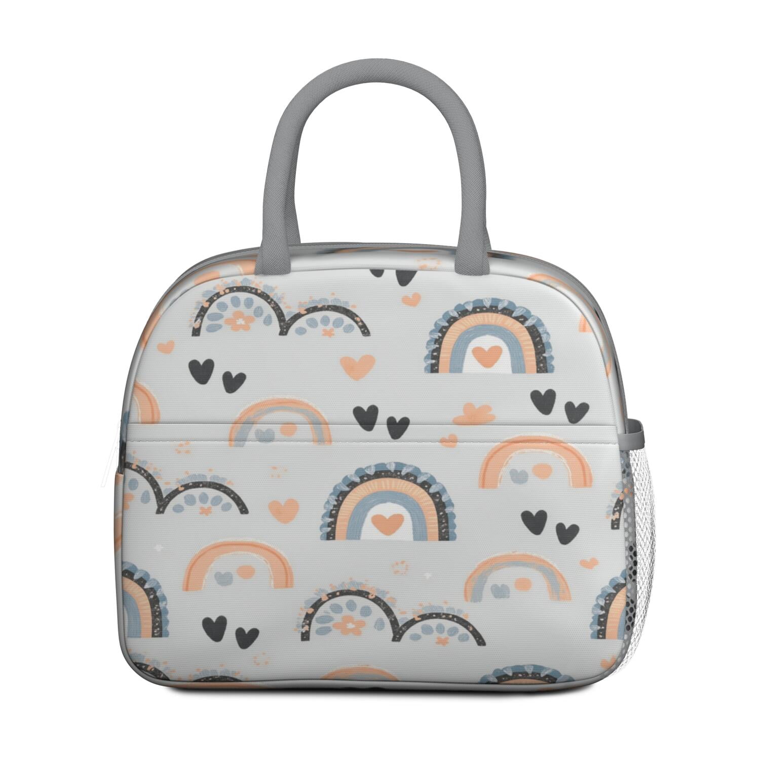 Lunch Bag Women,Cooler Bag for Women Adult Men,Small Leakproof Rainbow Cartoon Lunch Tote Office Lunch Cooler Bag for Work Office Picnic