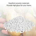 thumbnail image 4 of Ceramic Filler Media Ceramic Tumbling Media Ceramic Ceramic Triangle Abrasive Jewelry Buffing for Vibration Polishing Grinding Machine 4Mm 500G, 4 of 9