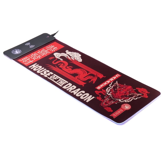 House of Dragons - Oversize Gaming Mat & Mobile Charger