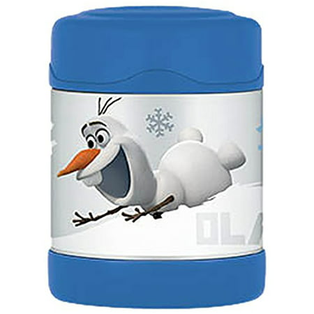Thermos FUNtainer Frozen Olaf Food Jar, Blue-White, 10 (Best Way To Ship Frozen Food)