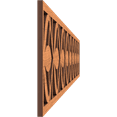 thumbnail image 3 of Ekena Millwork 46 5/8"W x 8"H x 3/8"T Salem Fretwork Moulding, Cherry, 3 of 13