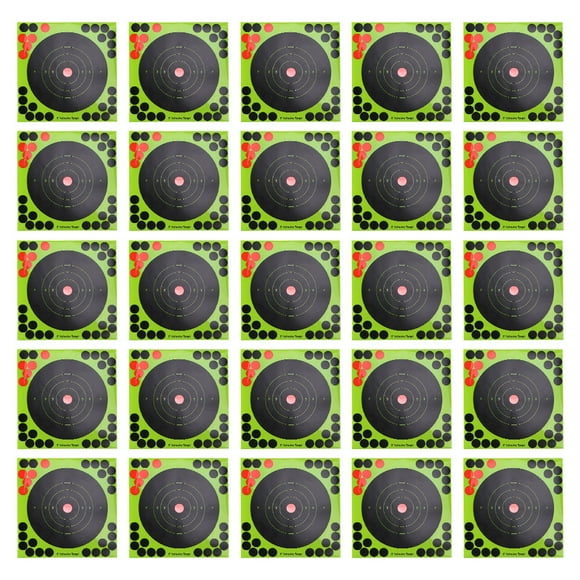 MIANGASTORE 40 Sheets of Portable Targets Replaceable Stickers Targets (Random Color)