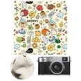 thumbnail image 7 of Woahu Cat Grooming Wrap,Cat Grooming Supplies for Cutting Nails,Cat Restraint for Nail Clipping To Anti-Scratch/Runaway/Bitten, Cat Swaddle Wrap for Calming & Holding Cat (L 45*45Cm-Graffiti), 7 of 7