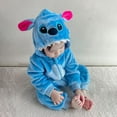 thumbnail image 5 of Cartoon Animal Shape Pajama Unique Shape Loose Long Sleeve Nightshirt for Bedroom, 5 of 5