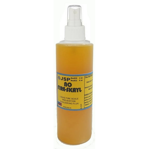 NO-FYR-SKAYL®   liquid hard soldering flux with Spray nozzle  4 ounces (so830)