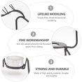 thumbnail image 3 of BEADCEST 1 Set Wax Warmer Melting Spoon Black Plastic Creative Design for Home Decoration, 3 of 8