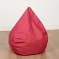 thumbnail image 3 of YOPTOP Housse de Pouf pour Enfants et Adultes, Sac de Rangement pour Sofa de Repos avec Protection Imperméable, Noir (Ensemble de 1), Vin Rouge, 3 of 7