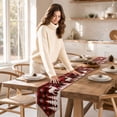 thumbnail image 4 of Trovenix Christmas Decorative Table Runner Long Strip Table Scarf For Dining Table Mantel Holiday Party Layout Winter Home Decor, 4 of 6