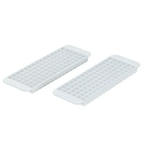 2 Mini tiny Ice Cube Trays Easy Twist BPA Free Tiny Ice Cold Drinks