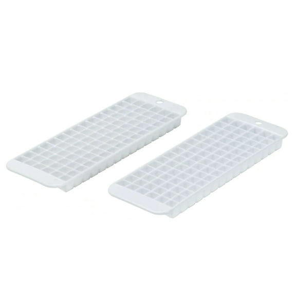 2 Mini tiny Ice Cube Trays Easy Twist BPA Free Tiny Ice Cold Drinks