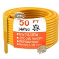 thumbnail image 1 of Cable de extensión HUANCHAIN de 50 pies, calibre 14/3, resistente para exteriores, 1 of 7
