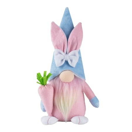 

WIQUOKETT Fall Decor Easter Ornament Bunny Doll Radish Eggs Festival Party Atmosphere Decoration Decorations Fall Decorations for Home
