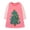 Pink, variant on Esaierr Kids Baby Girls Cotton Casual Dress 2-7Y Cartoon Christmas Tree Princess Dress Fall Long-Sleeved Pullover Bottom Dresses