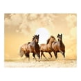 thumbnail image 3 of Tiptophomedecor Animal Wallpaper Wall Mural - Running Horses, 3 of 4