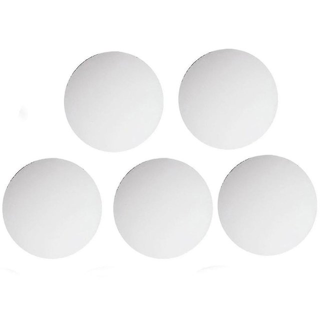 5 protectores de tope de puerta de silicona, tope de puerta, tope de goma de tope de protección para perilla de puerta, Kit, ()