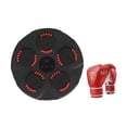 thumbnail image 2 of Machine d'Entraînement de Boxe Musicale, Cible Murale Électronique Intelligente, avec Gants Motif Rouge, 2 of 9