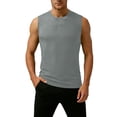 thumbnail image 6 of Mens Athletic Tank Tops Summer Sleeveless Muscle Shirts for Men Casual Lightweight Pullover Crewneck Workout Vests, 6 of 8