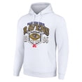 thumbnail image 2 of Men's Starter White Baltimore Ravens 80s Retro Pullover Hoodie, 2 of 3