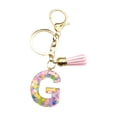 thumbnail image 1 of ¡Gran oferta! Llavero accesorios para bolso accesorios bonitos llavero con iniciales para mujer llavero colgante para bolso de mujer, 1 of 2