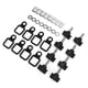 thumbnail image 2 of Hardtop Quick Removal Thumb Screw Fastener Kit Tie Down D Rings Anchors Fit for Jeep Wrangler, 2 of 5