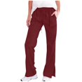 thumbnail image 6 of Womens Elastic High Waisted Palazzo Pants Casual Wide Leg Long Lounge Pants Spring Flowy Trousers with Pockets Ladies Comfy Plus Size Trendy Outfits Lightweight Cute Fashion Dressy Clothes, 6 of 6