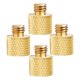 thumbnail image 5 of YSNOOWE 4Ud Tornillo Adaptador Para Cámara Dorado Para Montaje En Trípode O Soporte, 5 of 8