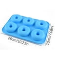 thumbnail image 2 of Kehuo 6-Cavity Silicone Donut Baking Pan Non-Stick Dishwasher Decoration to Ols, Clearance Sales, 2 of 8