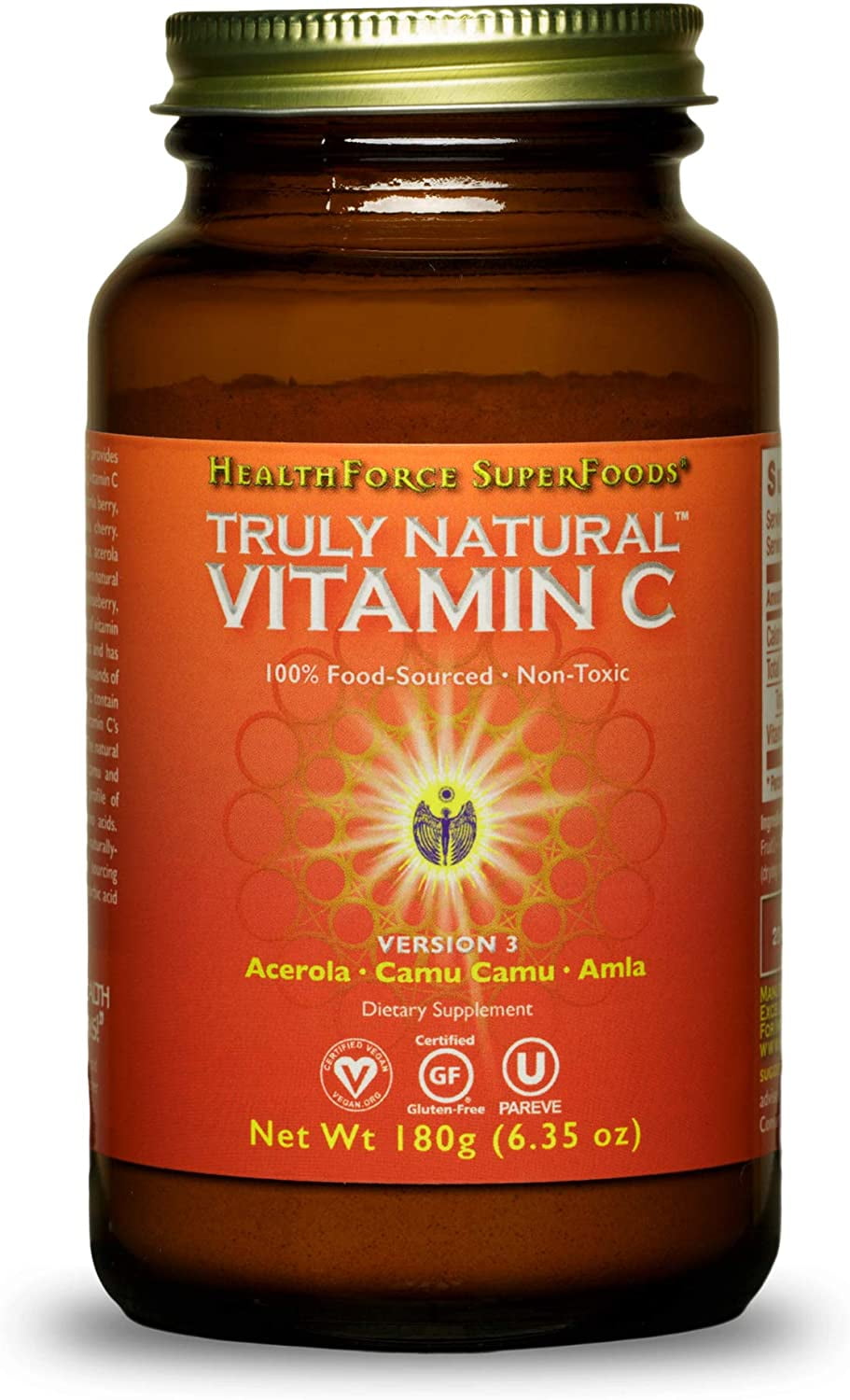 HealthForce SuperFoods Truly Natural Vitamin C - 180 Grams ... HealthForce SuperFoods Truly Natural Vitamin C - 180 Grams ...