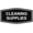 Black, variant on Signs ByLITA Fancy Cleaning Supplies Sign - Laser-Engraved Lettering | Durable ABS Plastic | Vibrant Colors | Powerful Foam Tape (Ivory/Dark Brown) - Medium