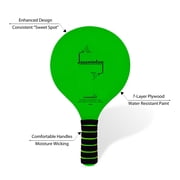 Funsparks Paddle Ball Jazzminton Game - All-Season Indoor/Outdoor Racquet Game for Active Play