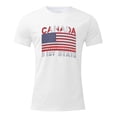thumbnail image 4 of Playeras Negras Hombre Algodon Camiseta Informal De Verano Con Estampado De Rayas Para Hombre, Camiseta De Manga Corta Con Cuello Vuelto, 4 of 5