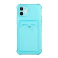 thumbnail image 1 of Shockproof Silicone Phone Case For iPhone 12 11 Pro Xs Max lens Protection Case on iPhone SE X Xr 7 8 Plus Card Case Back Cover ( （iPhone11, 1 of 8