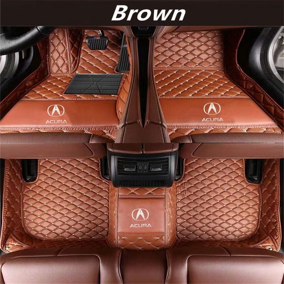QUUFAA Car Floor Mats Custom Fit For Acura TSX 2004-2014 Year Floor Liner Floor Mats Carpets Car pads Auto Mats